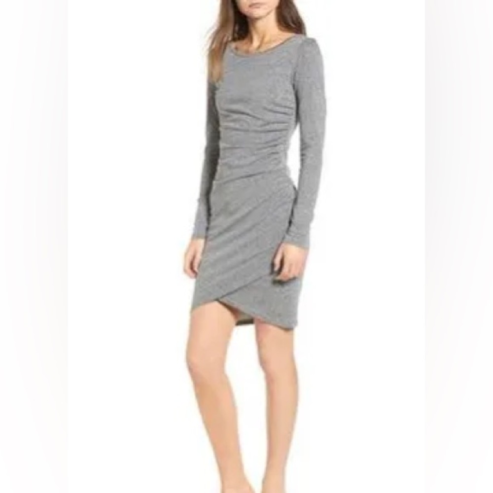 Gray Leith Bodycon Dress- Medium